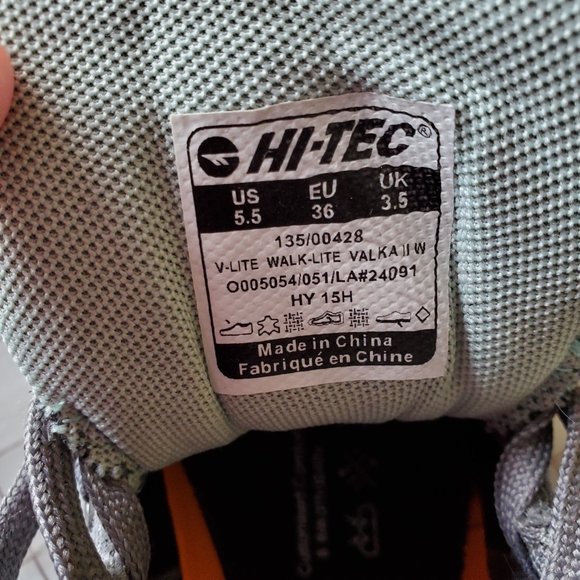 Hitec Women's Walking/Hiking shoes size 5.5 Eu 36 - Picture 3 of 5